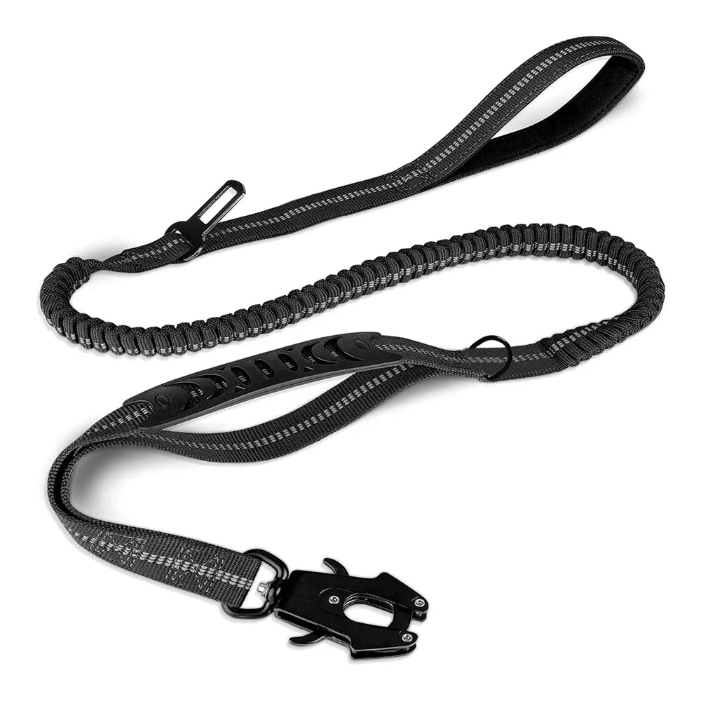 DualSafe™ 2-in-1 Bungee Dog Lead &amp; Car Seatbelt