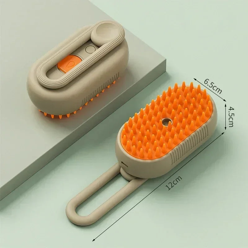 SteamCare™ 3-in-1 Pet Grooming Brush