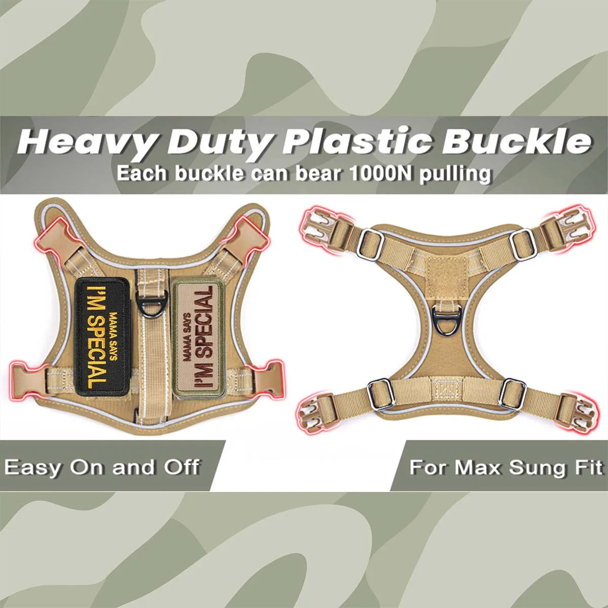 K9Force™ Tactical Dog Harness