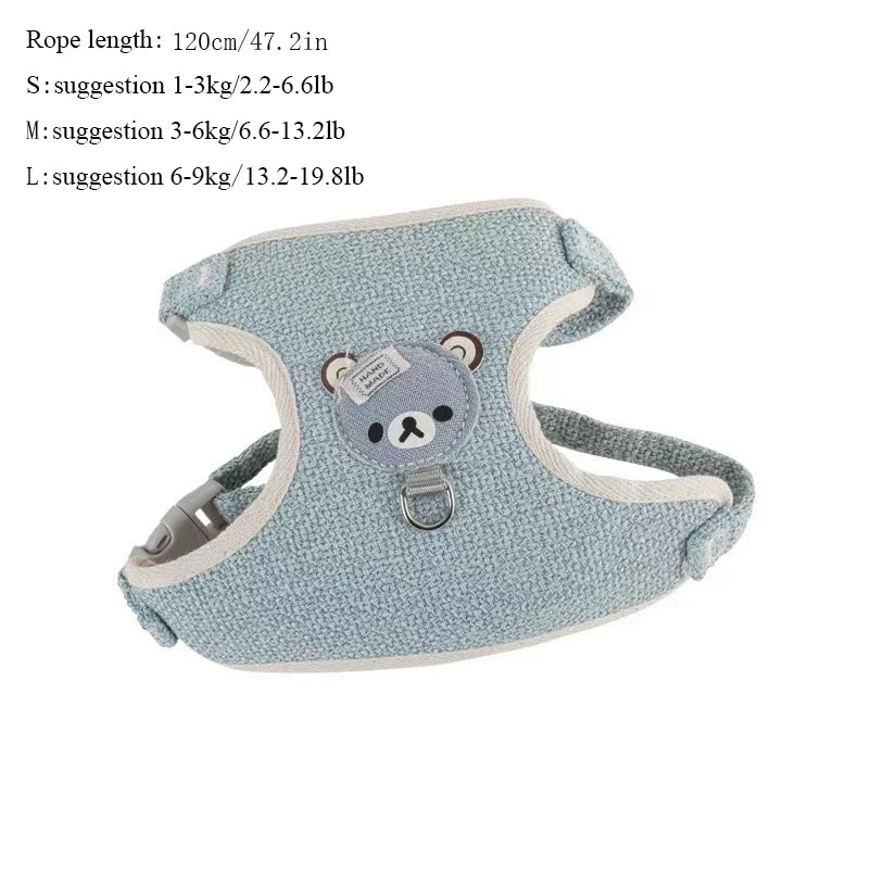 HoneyBear™ Dog Harness & Lead Set