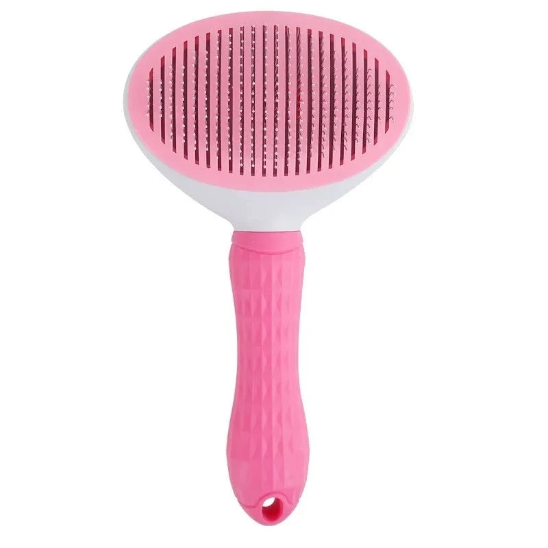 CleanGlide™ Self-Cleaning Pet Grooming Brush