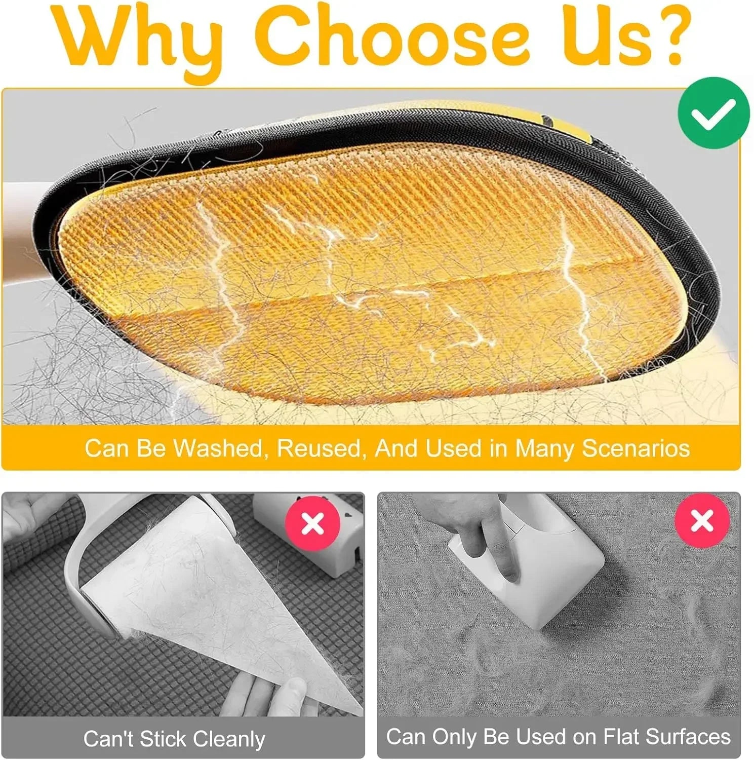 FurSweep™ Pet Hair Remover Glove