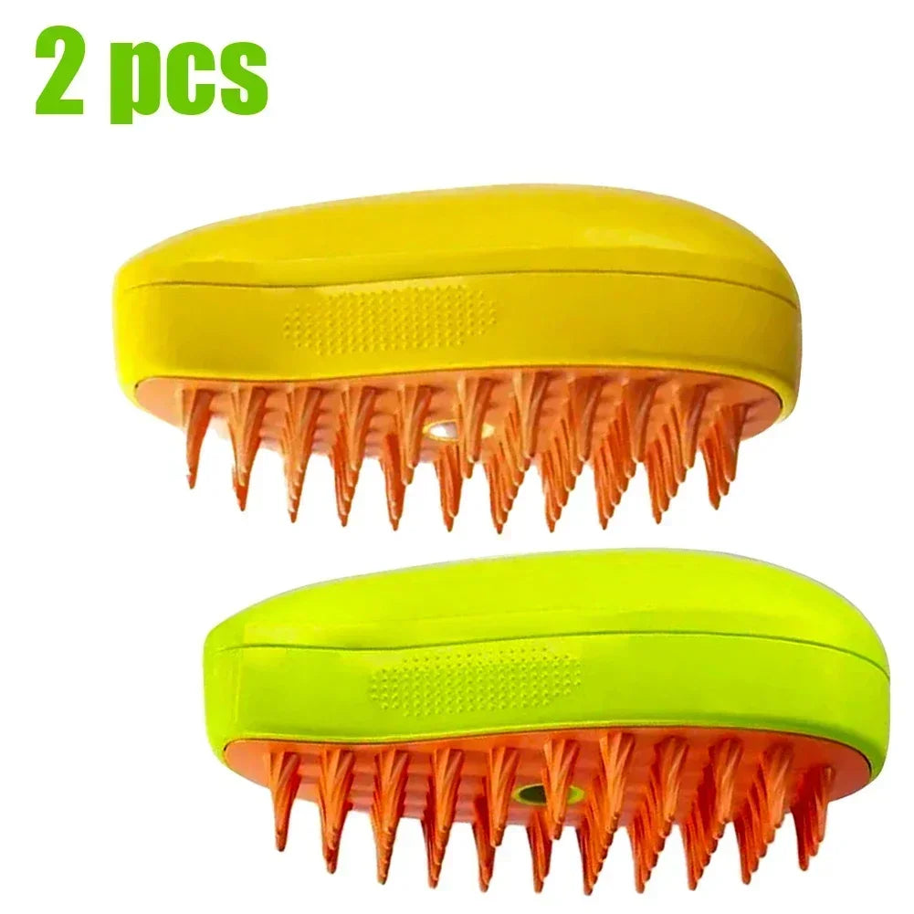 SteamCare™ 3-in-1 Pet Grooming Brush