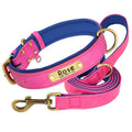 HeritagePaw™ Personalised Leather Collar &amp; Lead Set