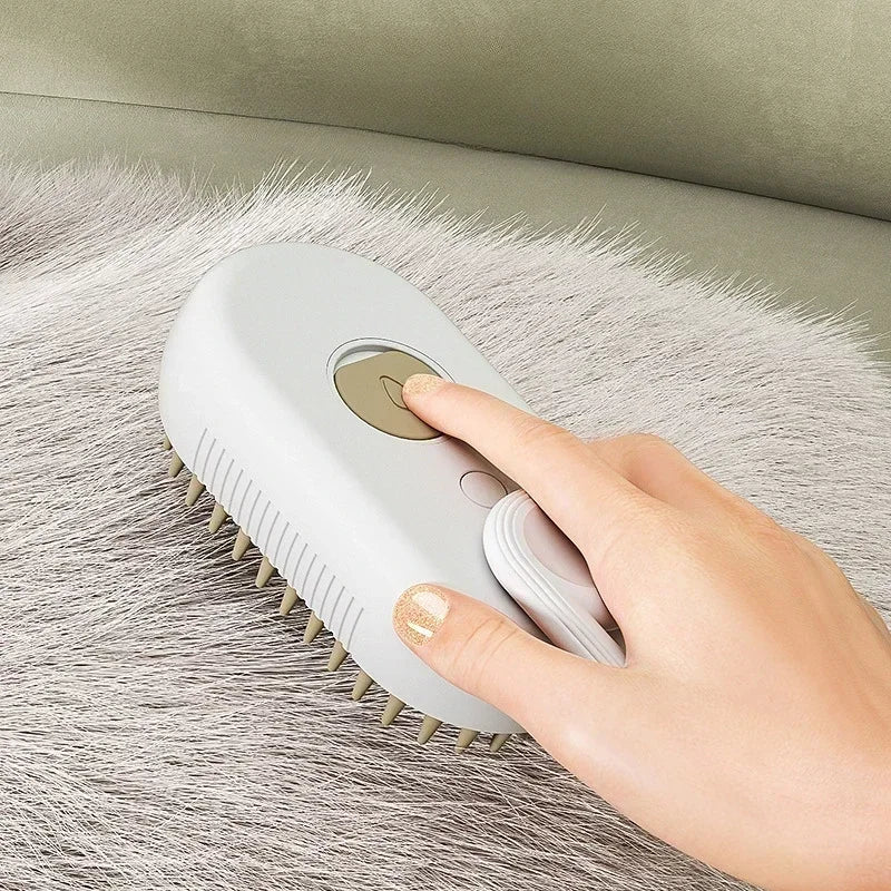 SteamCare™ 3-in-1 Pet Grooming Brush
