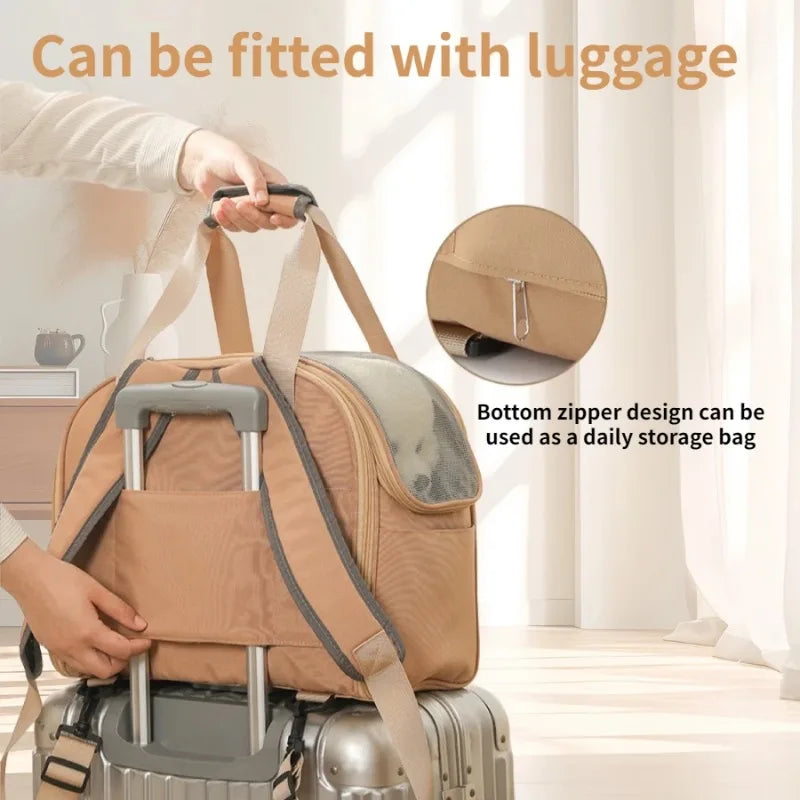 FlexiCarry™ Expandable Pet Travel Bag