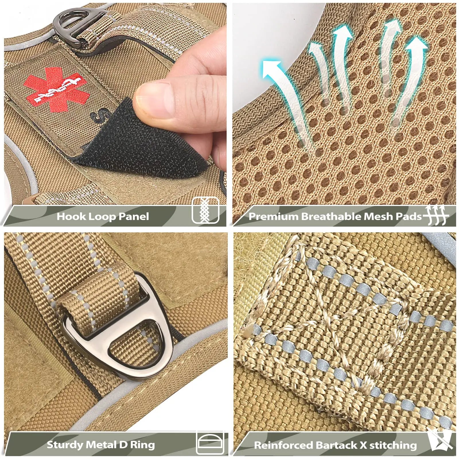 K9Force™ Tactical Dog Harness