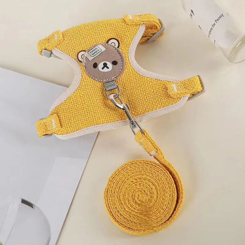 HoneyBear™ Dog Harness & Lead Set