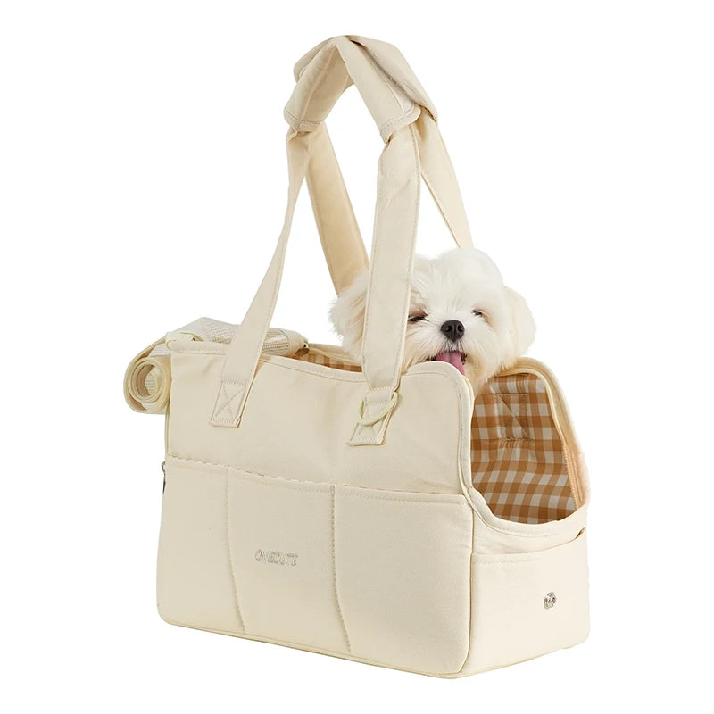 CozyCarry™ Cotton Pet Sling Bag