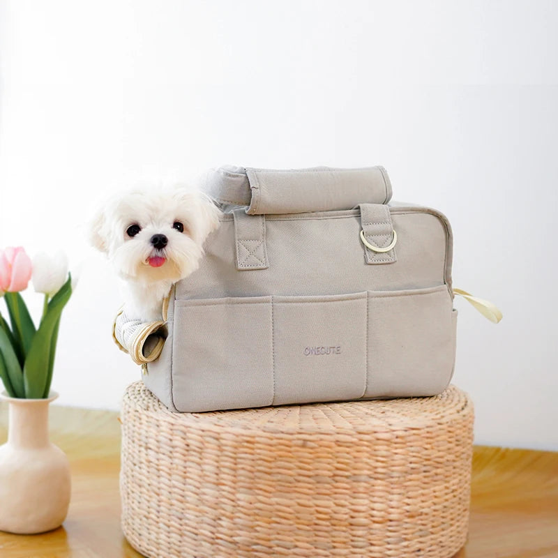 CozyCarry™ Cotton Pet Sling Bag